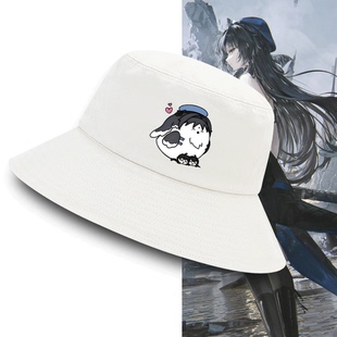 二次元游戏周边鸣潮漂泊者秧秧忌炎男情侣可定制盆帽遮阳帽渔夫帽