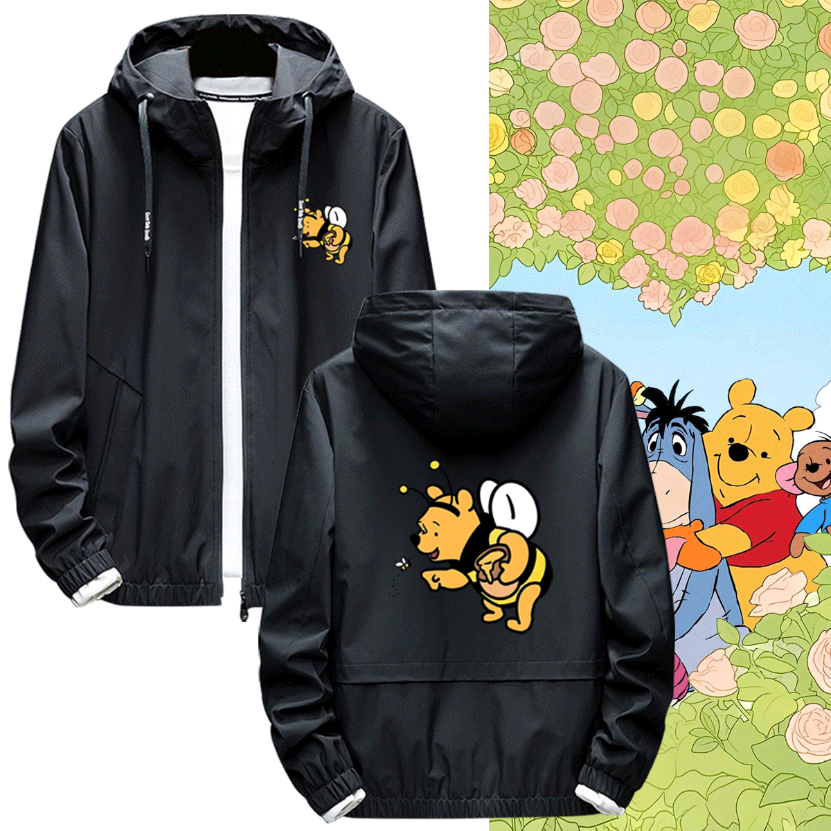 二次元衣服可定制外套连帽夹克