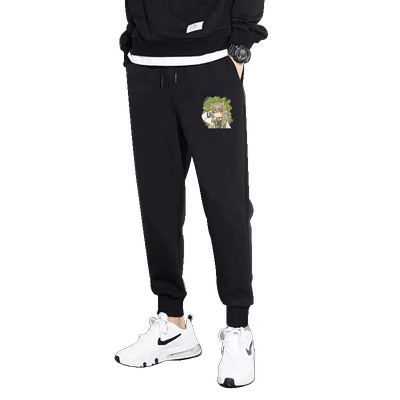 男女情侣同款休闲纯棉款长裤