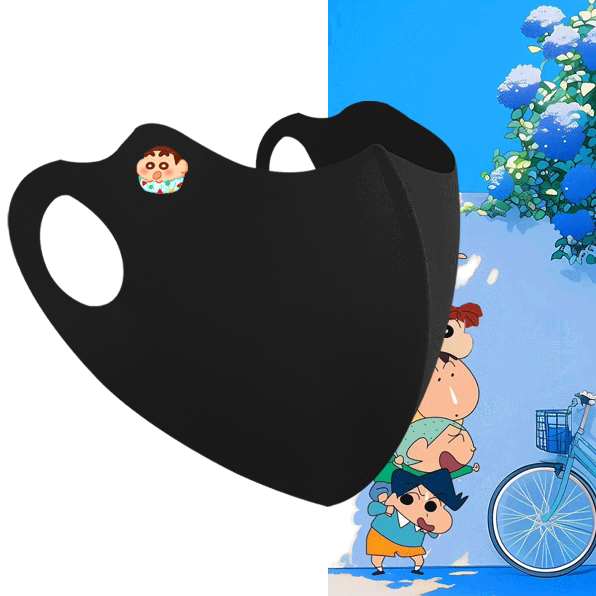 蜡笔小新周边日系潮流口罩