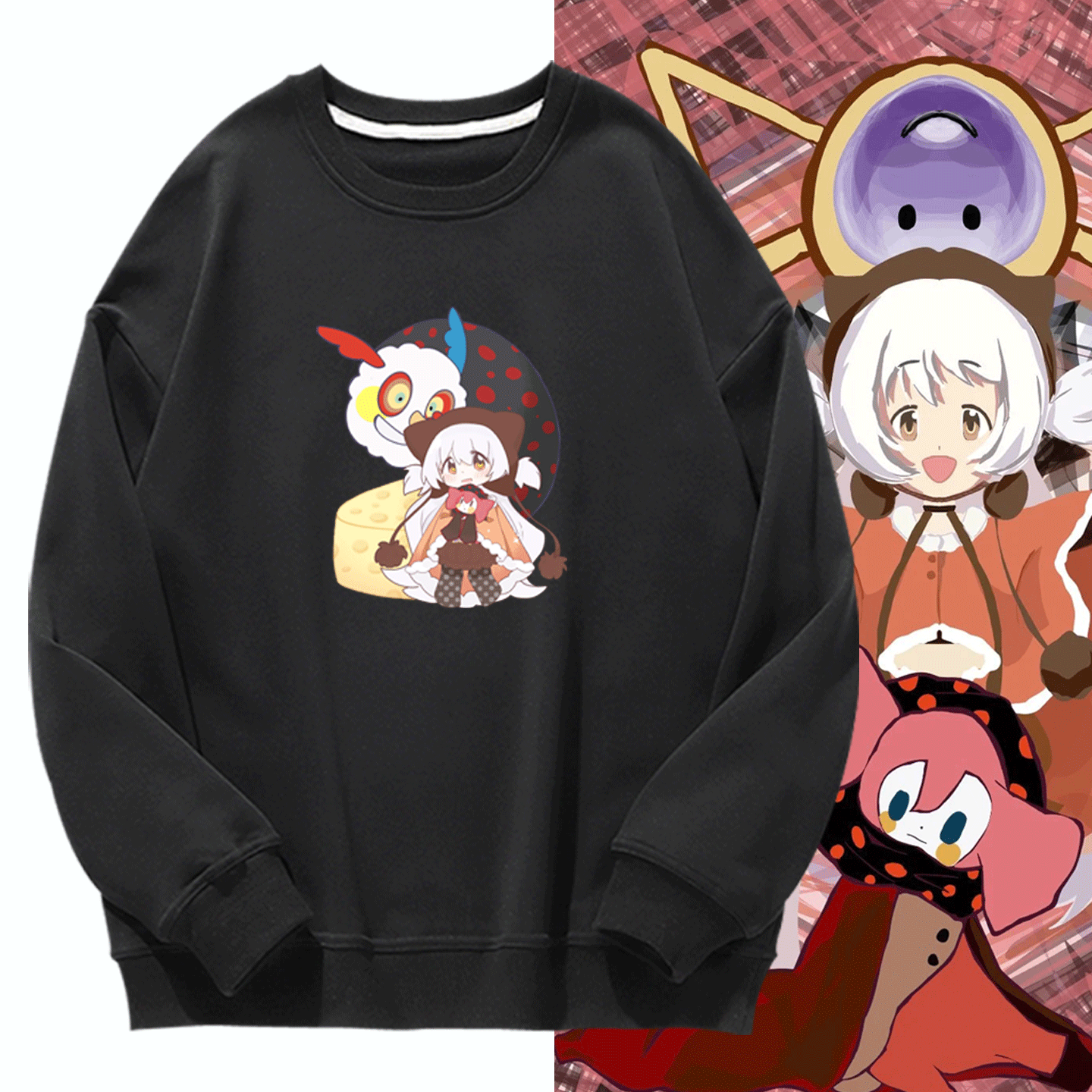 情侣可定制套头衫圆领卫衣