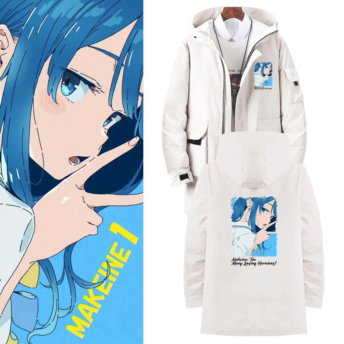 小鞠知花烧盐柠檬可定制羽绒服