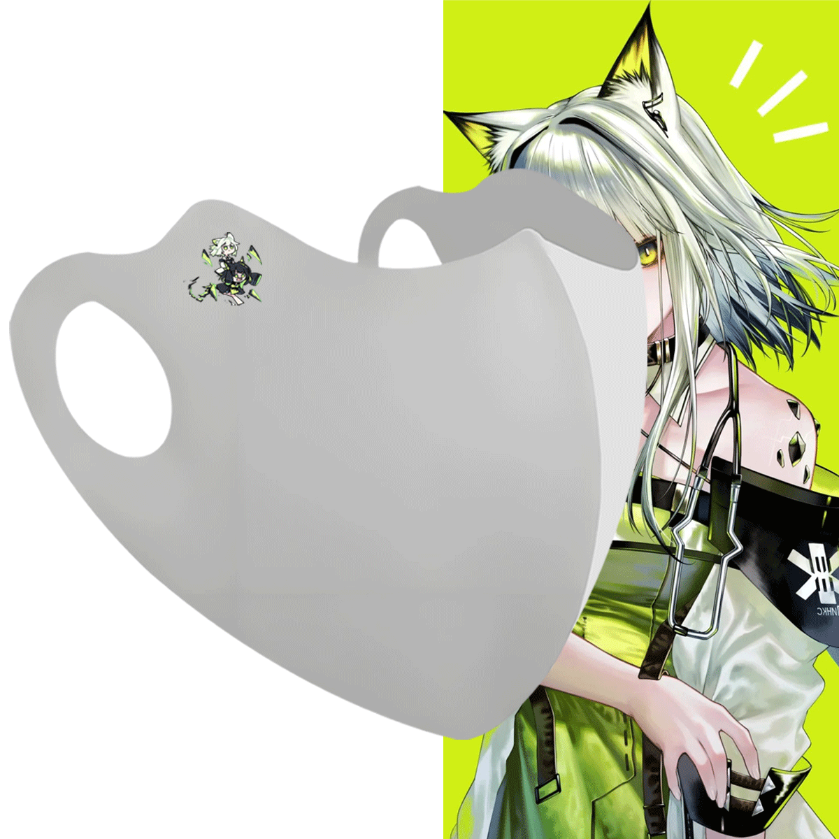 二次元夏定制防晒防紫外线口罩