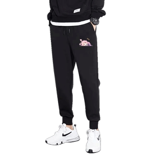 崩铁星穹铁道周边联名衣服符玄二次元夏男青年休闲款运动裤子长裤