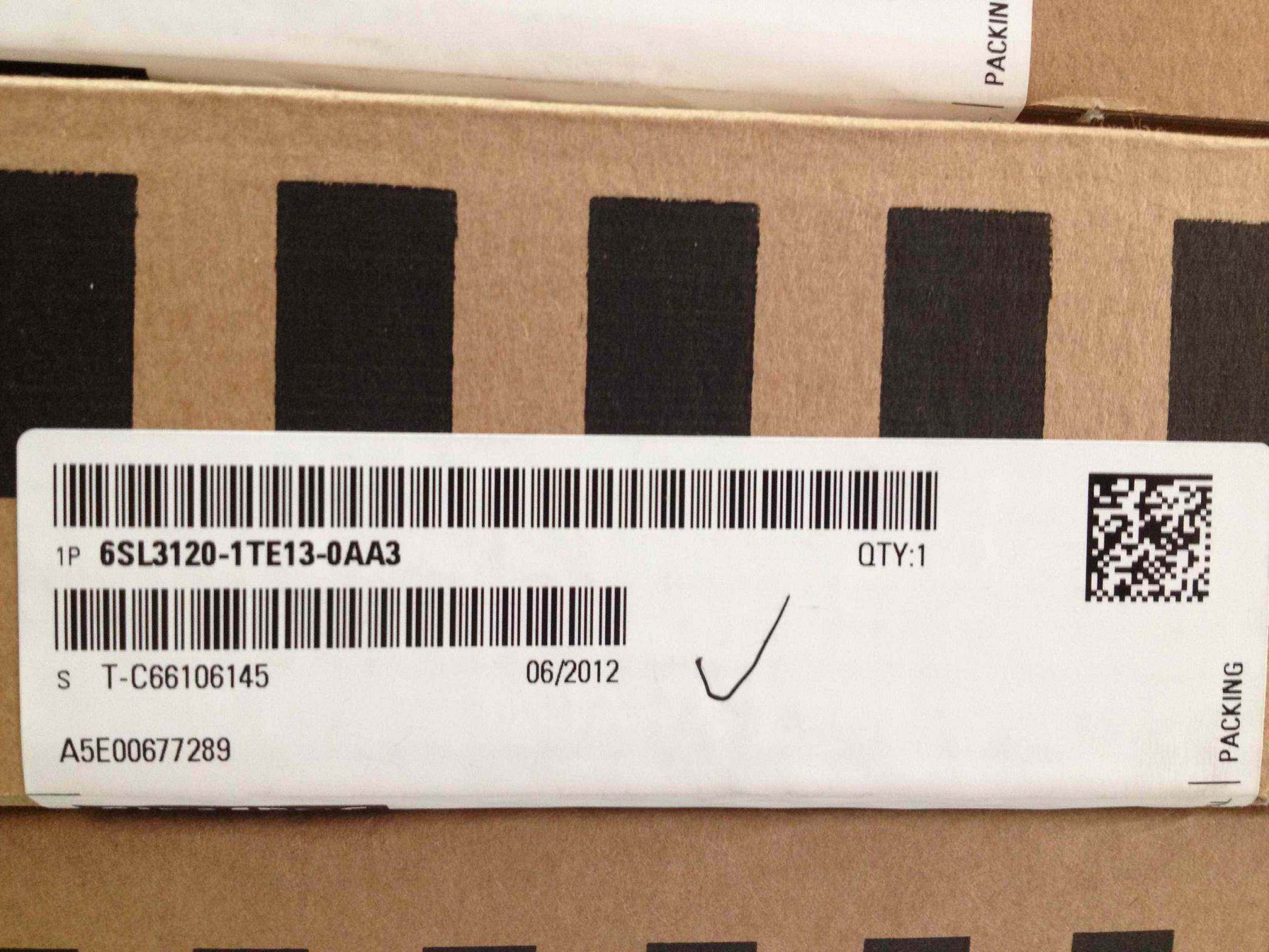 西门子6sl3120-1te13-0aa4 sinamics s120 单电机模块 3ac 400v