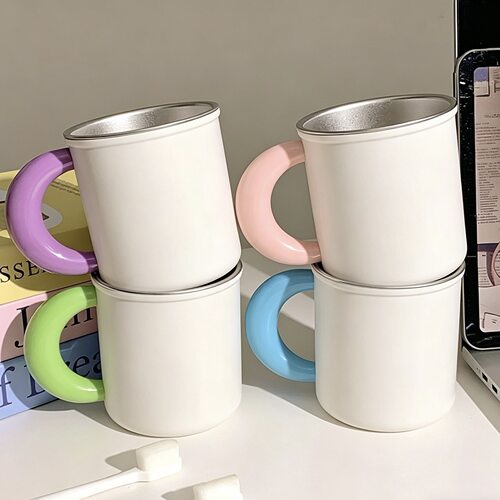 316不锈钢儿童漱口杯不锈钢牙缸杯防霉抗菌刷牙漱口杯子2026新款