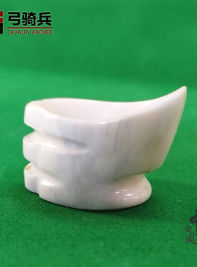 弓骑兵传统弓箭牛角鹿角妇好扳指蒙式拇指射箭撒放拉弦射准护指