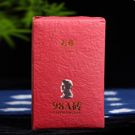 【彩程】1998A砖250克高端勐海古树普洱茶熟茶砖软糯顺滑醇香爽