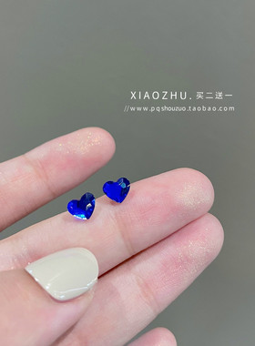 S925纯银高级女耳钉耳骨钉小巧