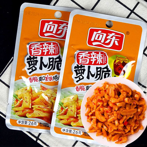 向东酱香脆萝卜湖南特产开味菜