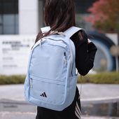 阿迪达斯新款 多口袋男女双肩书包高初中生大容量耐用高颜值JY4768