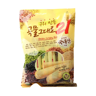 韩国进口食品爱宝乐园夹心谷物能量棒x3袋网红充饥分享糙米卷零食