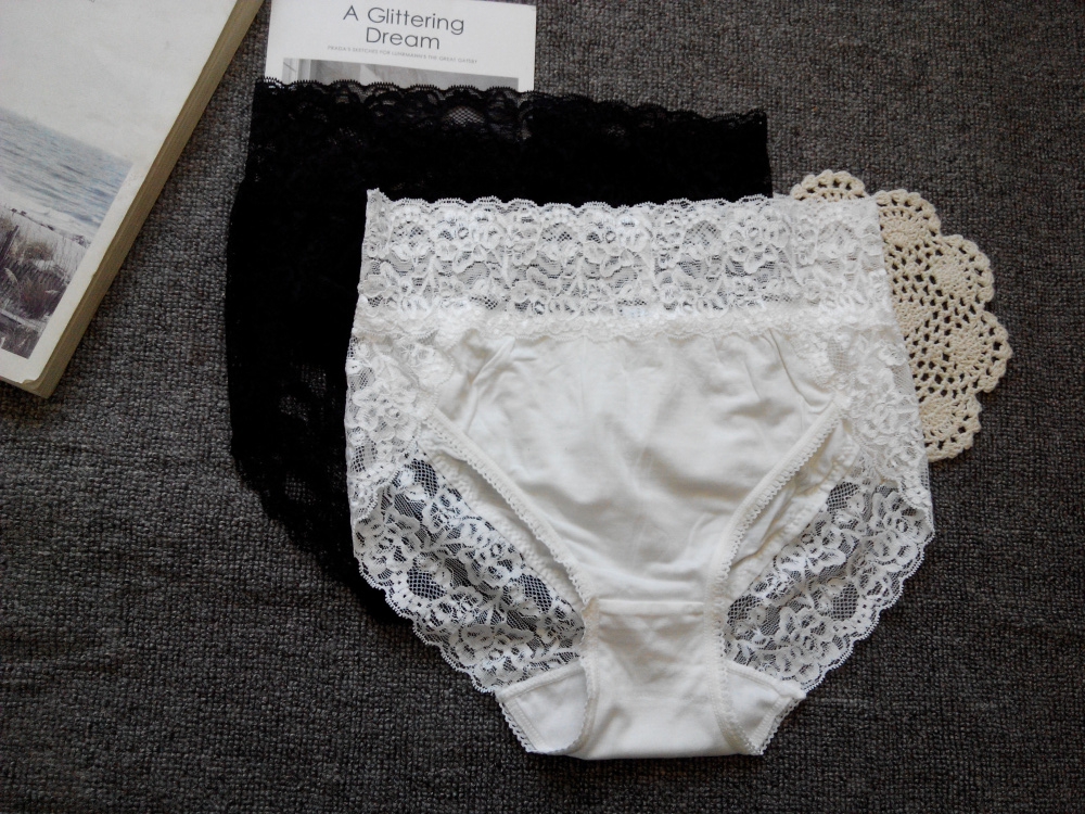 薄款包臀白色吸汗高开叉纯棉内裤