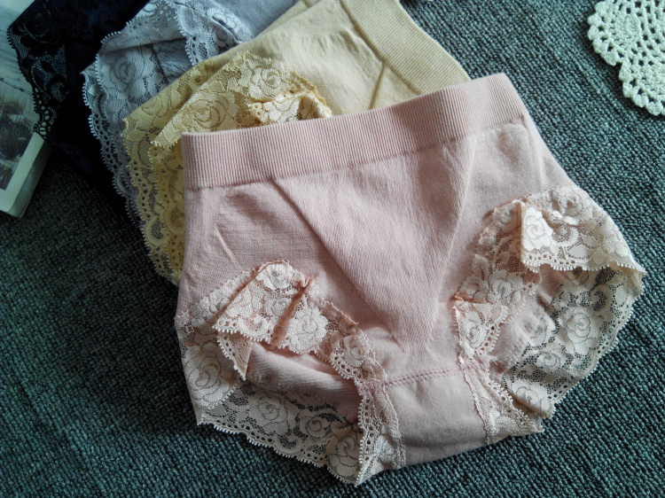 无缝女士提臀美体收腰纯棉档内裤