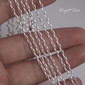 EnightRose意大利S925纯银猪鼻子项链简约日字锁骨链毛衣链女裸链