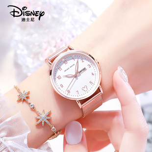 迪士尼手表女款 初中生电子防水女 初中高中女生考试专用2026年新款