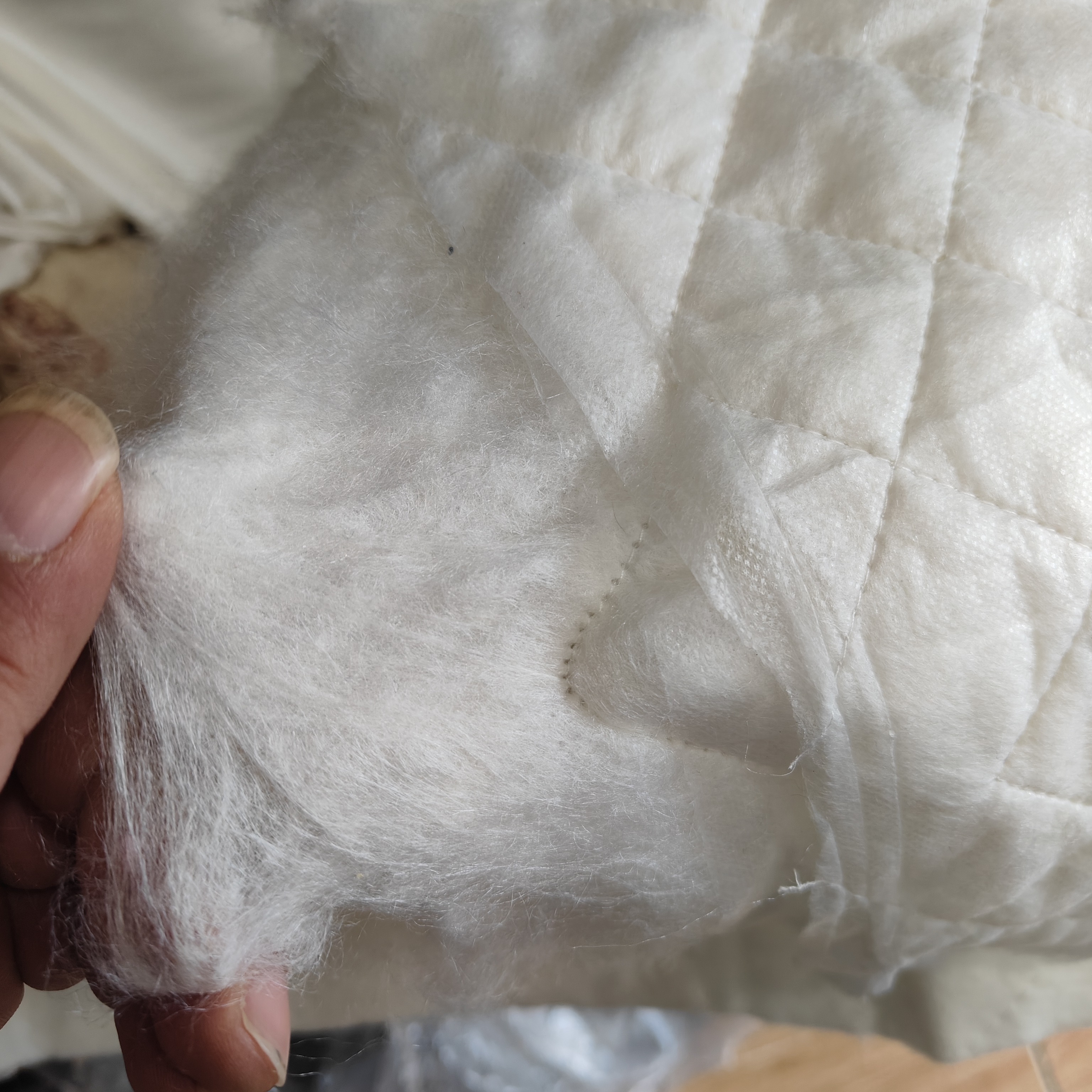 冬季蚕丝絮片真丝里布 宽幅140Cm 薄款棉服里布蚕丝马甲内胆内衬