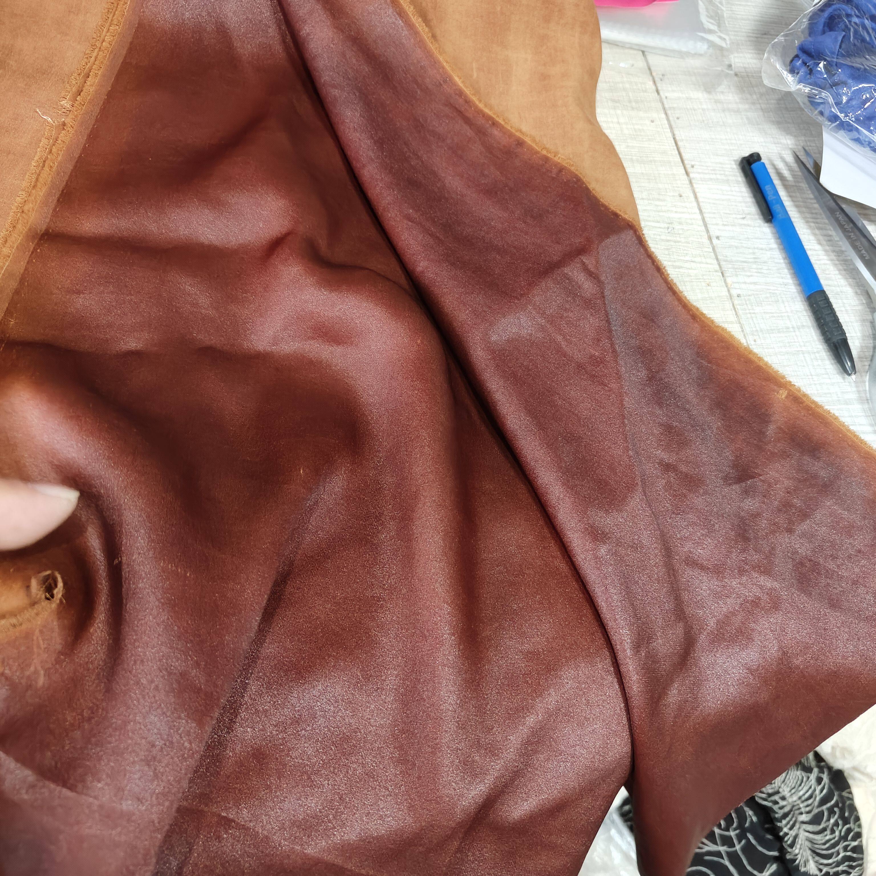 重磅缎香云纱35姆米弹力缎古法过泥丝绸夏季舒适女装真丝布料