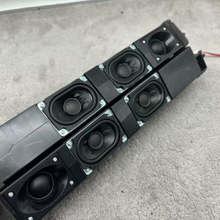 高音质发烧级二分频三喇叭双低音音箱 长条形无源音箱喇叭DIY音响