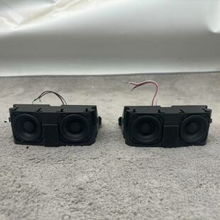 人声HIFI发烧级4欧5W双全频音响1.5寸喇叭无源音箱 桌面DIY改装