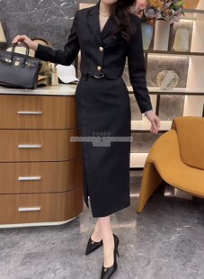 新款 外套高腰半身裙两件套套装 时尚 西装 气质显瘦短裤 欧货2026春季