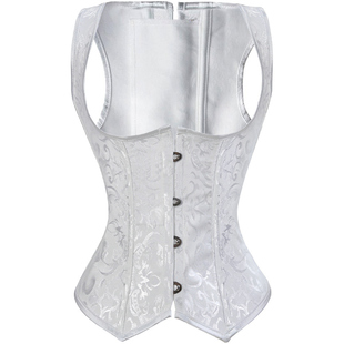 钢骨背背夹式 宫廷收腹带加长塑身衣全身强压包背束身衣刨腹产专用