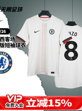 天朗足球Nike耐克2526切尔西客场球员版短袖球衣足球服HJ4553-031