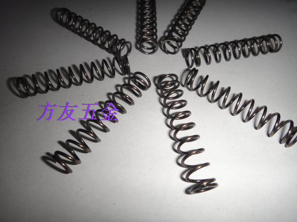 拉簧/扭簧/不锈钢弹簧/压簧1.2*10*50//钢丝线径*外径*长度