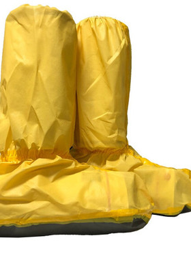 雷克兰C1T-A905靴套加厚防水隔离防化学耐酸碱鞋套高筒胶条型现货