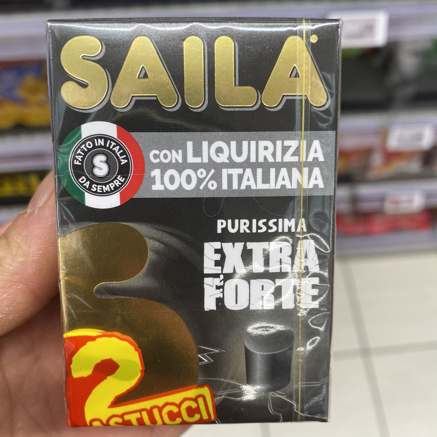 意大利原装进口 甘草硬糖包装SAILAliquirizia2盒装
