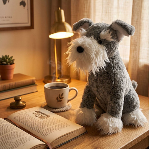 JELLYCAT雪纳瑞犬柔软公仔可爱狗狗安抚毛绒玩偶送礼生日礼物