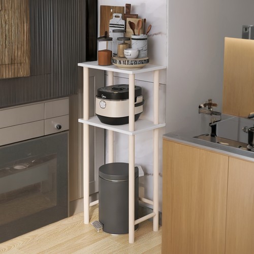 垃圾桶上方置物架厨房夹缝落地架桶装水架子高脚扫地机器人收纳架