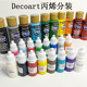 DA美国进口DecoArt丙烯分装 颜料10ml手办BJD画娃娃上色美术用品