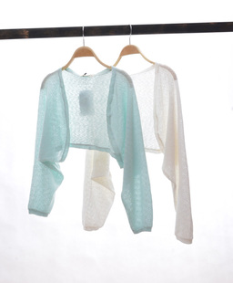 韩版女装小披肩百搭短款开衫外搭小外套小坎肩蝙蝠袖薄款上衣女