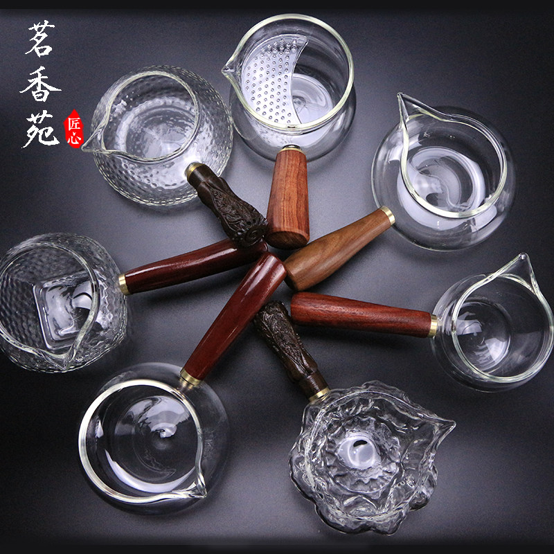 玻璃公道杯分茶器加厚耐高温厂家直销