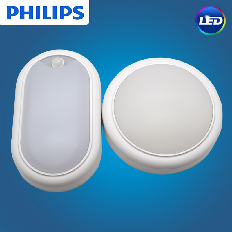 飞利浦明晖LED小面包灯 WL008C LED10 15W圆形/椭圆吸顶灯感应灯