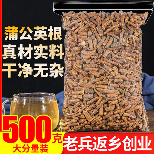 长白山特级蒲公英根茶500g清火茶