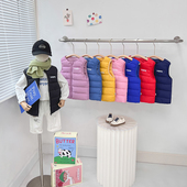 秋冬季 新儿童羽绒棉马甲男童女童棉背心宝宝孩子轻薄保暖夹棉坎肩