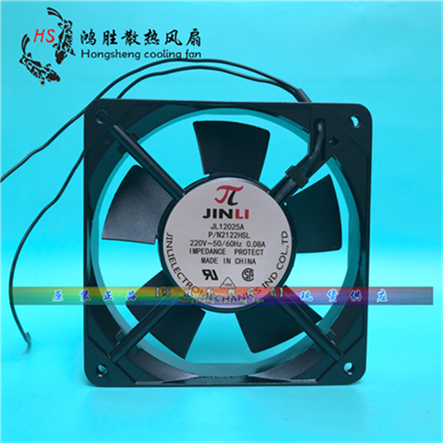 全新JIN LI JL12025A P/N2122HBL 220V 50/60Hz 0.08A 12厘米 3C数码配件 USB风扇 原图主图