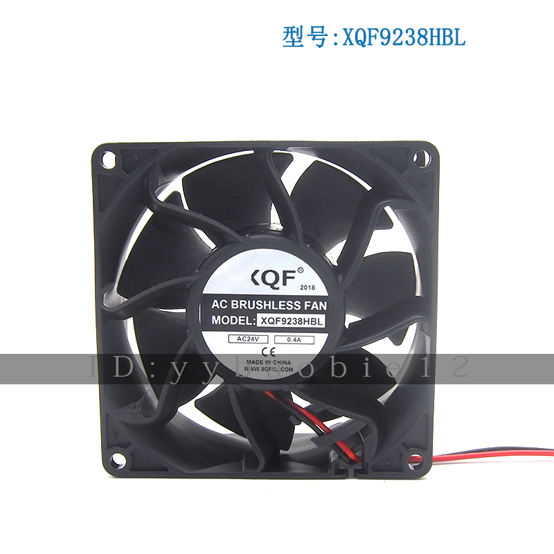 XQF9238HBL 变频器风扇 9238 24V 0.40A涡轮增压大风量轴流风机 3C数码配件 USB风扇 原图主图