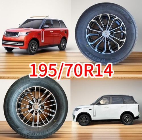 195/70R14揽胜备胎真空胎加铝合金圈卡宴宝马新能源电轿不超60迈