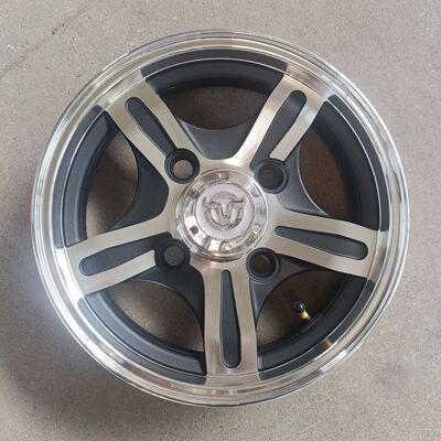 电动三轮四轮车10寸代步车铝轮钢圈350/400/450/500-10后轮毂