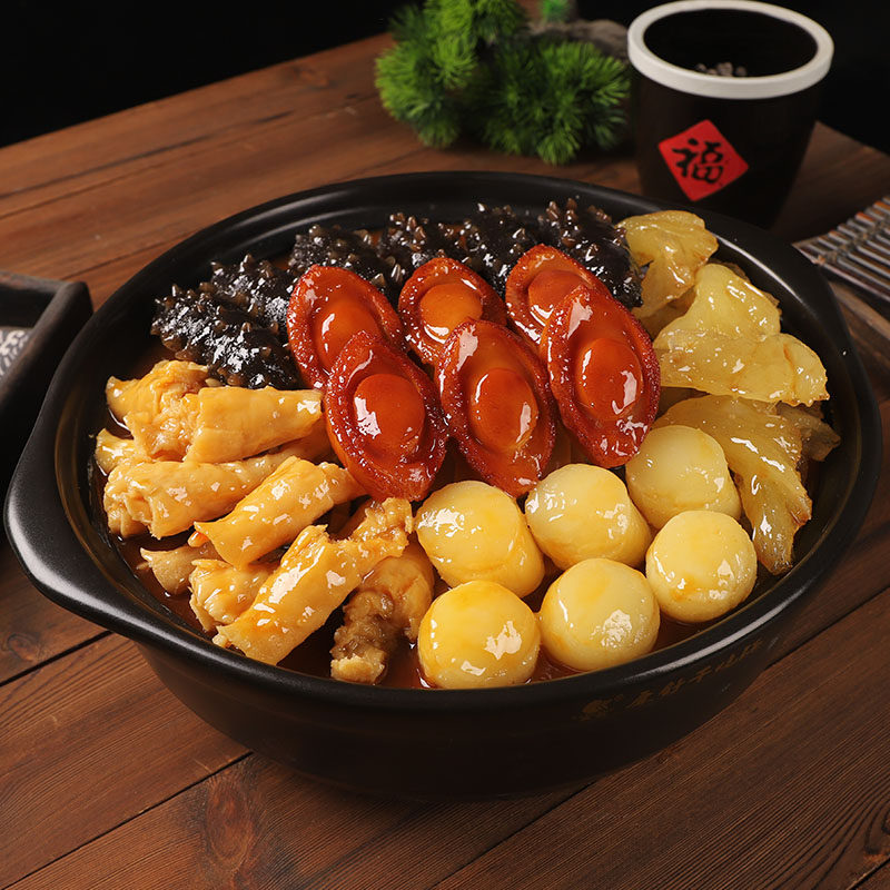 仿真盆菜佛跳墙模型食品食物模具