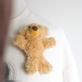 衣服胸针配件小熊迷你 别针甜美动物diy配饰卡通可爱情侣挂件明星