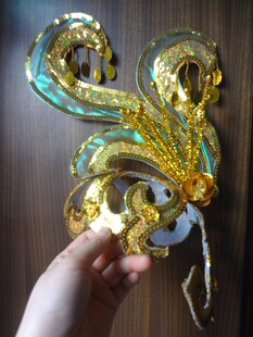 舞蹈头饰 民族舞头饰 现代舞头饰 舞台表演头饰 群舞头饰