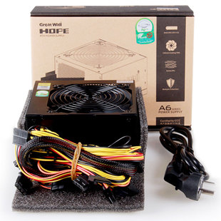 长城电源HOPE6000DS7000DS5000DS电源额定500W台式机电竞静音电源