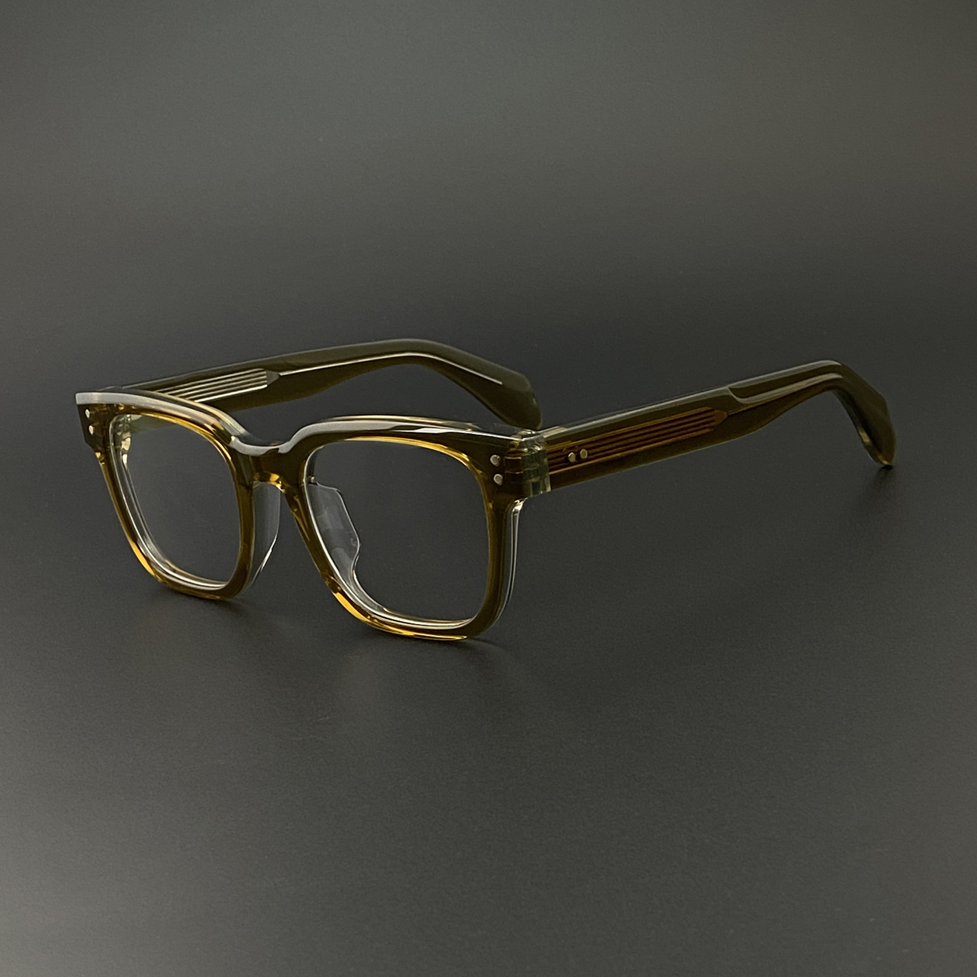 个性复古文艺板材大框显瘦近视眼镜框男女潮方形防蓝光平光眼镜架