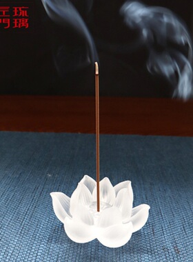 匠门琉璃静莲莲花夏荷线香香插