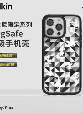 Belkin贝尔金迪士尼限定款多元宇宙菱格周年限定米奇适用苹果14iPhone15promax手机壳磁吸MagSafe防摔保护套