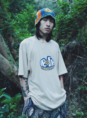 a.t Between致敬Carefree休闲印花T恤不支持退换 看清楚下单